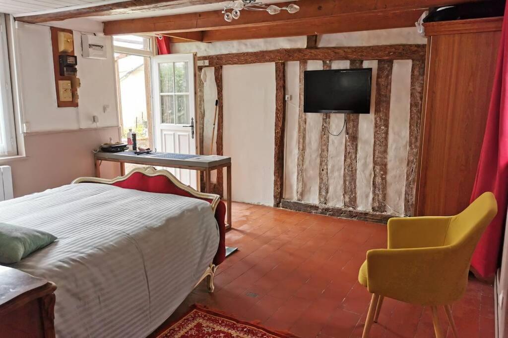 Le 3 De Coeur Avec Terrasse Lägenhet Honfleur Exteriör bild